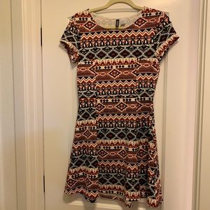 H&M Aztec Print Dress